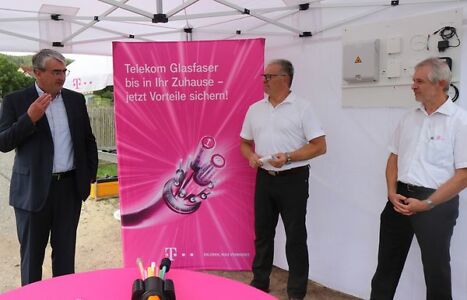 Baustart Breitbandausbau Saalfeld-Rudolstadt